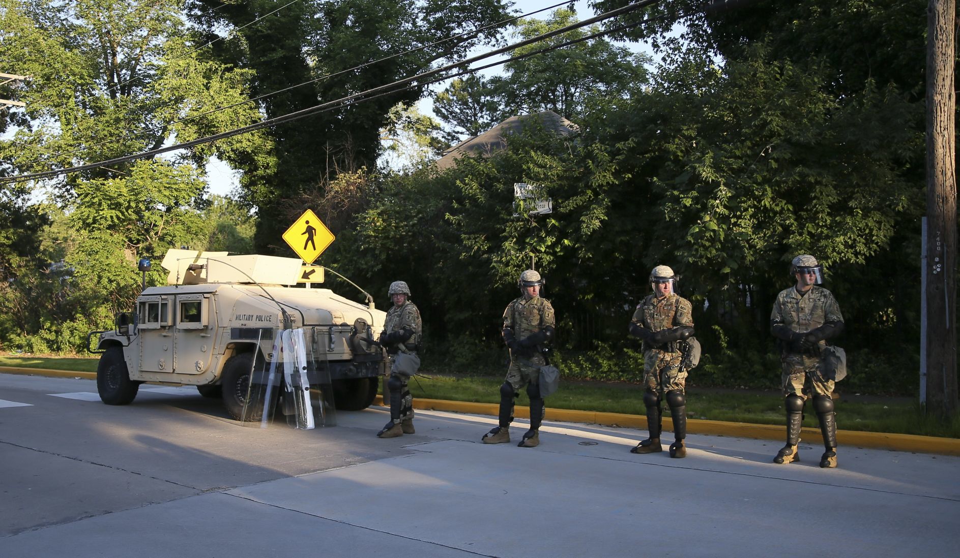 National Guard in Richmond Heights